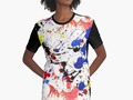 * Paint Splatter Blues Graphic T-Shirt Dress by #Gravityx9 at Redbubble * This design is av…