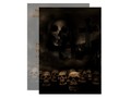 Gothic Halloween Skulls at Cemetery Invitation *You save 25% (Volume Discount)* via zazzle