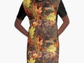 📷 * Autumn Pine Cones and Fall Leaves" Graphic T-Shirt Dress by #Gravityx9 | Redbubble * Fa…