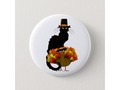 📷 * #Turkey #Pilgrim * Thanksgiving Le Chat Noir With Turkey Pilgrim Button by…