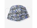 📷 * #Maskup #patchwork * Blue Faux Patchwork #Quilting Pattern Cloth Face Mask by I Got You…