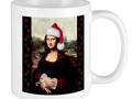 📷 * Mona Lisa With Santa Hat Christmas Coffee Mugs by #Gravityx9 at Cafepress…