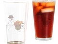 📷 * Thanksgiving Drink Glasses! * Snowy Thanksgiving Snowmen and Turkey 16 oz. Drinking Gla…