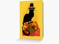 📷 * Thanksgiving Le Chat Noir With Turkey Pilgrim Fashion and gifts at Redbubble by…