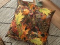 📷 * Autumn Pine Cones and Fall Leaves Floor Pillows by #Gravityx9 | Redbubble * Fall leaves…