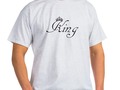 📷 * King with Crown Light T-Shirt by #Gravityx9 at Cafepress * (‘Queen’ - matching design i…