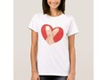 📷 * Finger Heart Fingers White T-Shirt by LovesMe_LovesMeNot at Zazzle #Gravityx9 * An illu…
