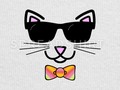 📷 * Cool Cat Wearing Bow Tie Ankle Socks by #Gravityx9 at Spreadshirt * Ankle cut, no-show…