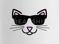 📷 * Cool Cat With Sunglasses Insulated Stainless...