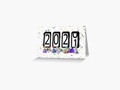 📷 * NewYear #2021 * New Years #Odometer Party Hats 2021 White Greeting Card / Postcard by…