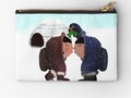 📷 * Mistletoe Time! Tote Bag Christmas Holiday Zipper Pouches by #Gravityx9 at Redbubble *T…