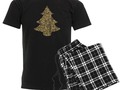 📷 * Golden Christmas Tree  Pajamas by #Gravityx9 at Cafepress * Beautiful Christmas tree, f…