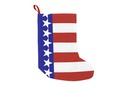 📷 * Stars & Stripes of Red White And Blue Christmas Stocking by RedWhiteAndBlue1 at Zazzle…