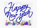 📷 * Confetti Happy New Years Celebration Stickers / Reusable Wall Decals by #Gravityx9 at R…