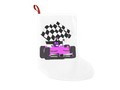 * 50% off with code BESTZAZGIFTS ends today * Cute Pink Race Car with Checkered Flag Christ…