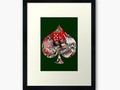 * "Las Vegas Icons Playing Card Shapes" Framed Print by Gravityx9 at Redbubble…