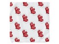 Two Balloon Hearts With Clouds Bandana via zazzle