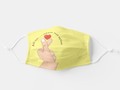 Finger Heart Face Masks at Zazzle