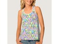 Colored Easter Eggs Tank Top via zazzle