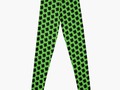 * Black on Green * "I RISH Clover" Leggings by Gravityx9 | Redbubble * Elastic waistband an…