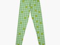 * "Clover Hearts Plaid Pattern" Leggings by Gravityx9 | Redbubble * Elastic waistband and s…