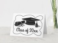 Graduation Cap and Diploma Greeting Card