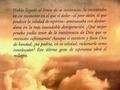 No te sientas abandonado, porque siempre estoy contigo, no te voy a dejar, no puedo dejarte pues eres mi creación y…