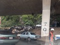 #15Ago Retención vehicular en autopista hacia el este, desde la parte baja del distribuidor San Blas #Valencia Vehí…
