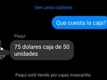 En redes sociales personas se están lucrando indebidamente de la venta de mascarillas, abusando de los precios est…