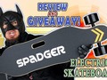 I liked a YouTube video GIVEAWAY And Review The Most Affordable 22MPH Spadger Electric Skateboard SS-K02!