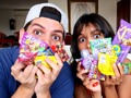 Agregué un video a una lista de reproducción de YouTube Probando DULCES COLOMBIANOS / Los mas RAROS / Iro