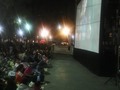 Se está llevando acabó con #HablaBienDeMex la película de Frozen al aire libre en el Kiosco de Santa María la River…