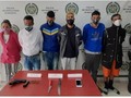 Capturan a 6 venezolanos que extorsionaban a comerciantes en Bogotá - El Tiempo