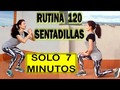 RUTINA 120 SENTADILLAS EN 7 MINUTOS / TONIFICAR GLUTEOS Y PIERNAS RAPIDA... vía YouTube