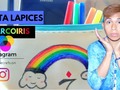 💼✏Porta Lapices Kawaii / Cartuchera de arcoiris🌈: vía YouTube