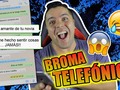 Me ha gustado un vídeo de YouTube ( - BROMA TELEFÓNICA CON LETRA DE CANCIÓN TERMINA MAL | EL AMANTE DE