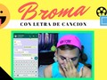 😢😉Broma A mi novio con letra de cancion🎵🎶: vía YouTube