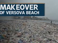 ♻️ El antes y el después de la contaminada playa de Versova en la India no deja indiferente a nadie...
