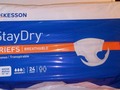 McKesson Stay Dry Breathable Briefs Adult Unisex Medium 32" - 44" Diapers Bag 24 $16 via eBay