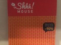 ShhhMouse Wireless Silent Mouse, 90% Noise Reduction (Batteries Included) - Black