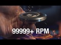 La física de un spinner girando a más de 99.999 rpm