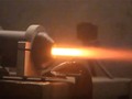 Encendido de un motor de cohete impreso en 3D con plástico