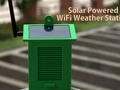 Esta estación meteorológica se alimenta por un panel solar, tiene Wi-Fi y es muy fácil de construir y barata…