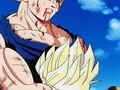 Saga de majin Boo, cuando Vegeta le dice a Trunks que nunca lo a abrazado, que le dejé dar un abrazo (luego del abr…