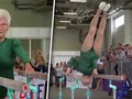 Esta gimnasta de 91 años te enseñara a que debes luchar siempre por tus sueños.