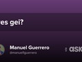 eres gei? — Si 😎🏳️‍🌈