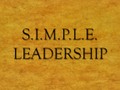 Simple Leadership via LeadToday