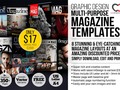 Deals for bloggers 8 Professional Graphic Design Magazine Templates (over 350 pages) - only $17!