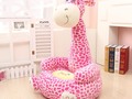 HAPPY LIVING: Super Cute Plush Toy Bean Bag Chair Seat for Child...