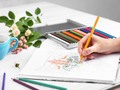 Relieve Stress With Wonderful Adult Coloring Books via sunyoananda